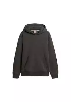 Толстовка с капюшоном - логотип Essential Logo Hoodie монохромный Superdry., серый