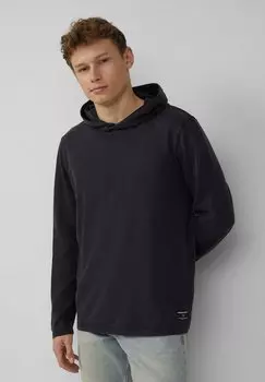 Толстовка с капюшоном Long sleeved top QS, черный