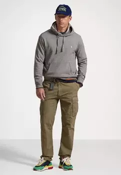 Толстовка с капюшоном LOOPBACK FLEECE HOODIE Ralph Lauren, темно-серый