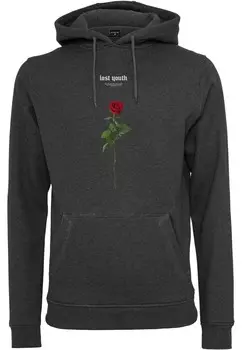 Толстовка с капюшоном LOST YOUTH ROSE Mister Tee, темно-серый