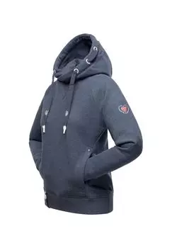 Толстовка с капюшоном Love Mouse NAVAHOO, цвет Dusty Blue Melange