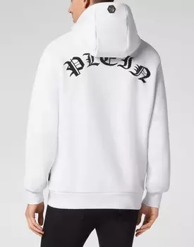 Толстовка с капюшоном Love Philipp Plein, белый