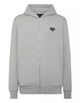 Толстовка с капюшоном LS Iconic Plein PHILIPP PLEIN, серый