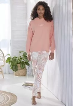 Толстовка с капюшоном LSCN BY LASCANA LASCANA, светло-розовый