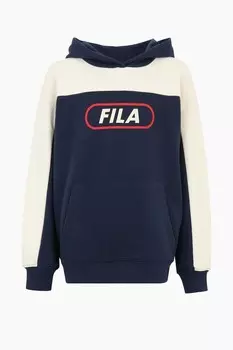 Толстовка с капюшоном Lucka Blocked Fila, черный
