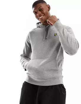 Толстовка с капюшоном Lyle & Scott серого цвета Lyle & Scott Vintage