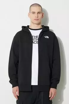 Толстовка с капюшоном M Essential Fz The North Face, черный