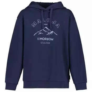 Толстовка с капюшоном Maloja Kid's PordenonoB, цвет Night Sky