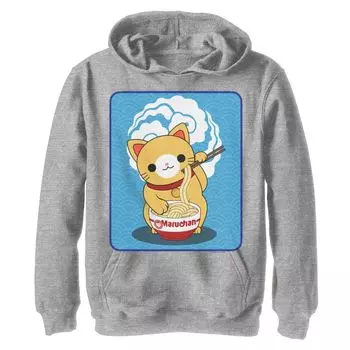 Толстовка с капюшоном Maruchan Kitty Munch для мальчиков 8–20 лет Licensed Character