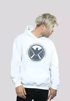Толстовка с капюшоном MARVEL AVENGERS AGENT OF SHIELD LOGISTICS DIVISION PREMIUM SUP F4NT4STIC, белый