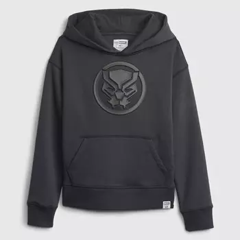 Толстовка с капюшоном marvel black panther Gap, серый