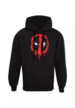 Толстовка с капюшоном MARVEL COMICS DEADPOOL SPLAT Henry Tiger, черный