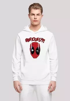 Толстовка с капюшоном MARVEL DEADPOOL SERIOUSLY F4NT4STIC, белый