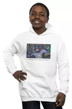 Толстовка с капюшоном Mean Cape из сериала Бэтмен DC Comics, белый