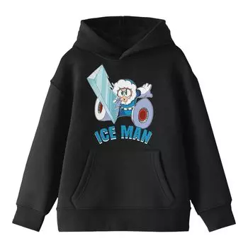 Толстовка с капюшоном Mega Man Ice Man для мальчиков 8–20 лет Licensed Character