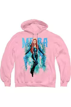 Толстовка с капюшоном Mera Adult с изображением фильма «Аквамен» Gildan, белый