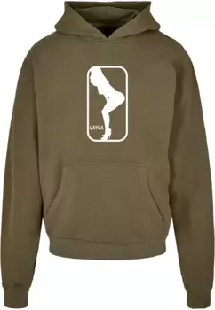 Толстовка с капюшоном Merchcode " Merchcode Men's Layla Dance X Heavy Hoody", оливковый