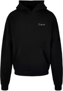 Толстовка с капюшоном Merchcode " Merchcode Men's Just love Ultra Heavy Hoody", черный