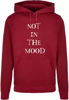 Толстовка с капюшоном Merchcode " Merchcode Men's NITM - Hollow X Basic Hoody", цвет Burgundy