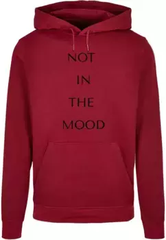 Толстовка с капюшоном Merchcode " Merchcode Men's NITM-Clean Back Basic Hoody", цвет Burgundy