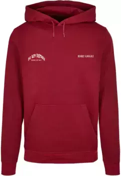 Толстовка с капюшоном Merchcode " Merchcode Men's Barely Awake Basic Hoody", цвет Burgundy