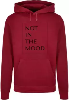 Толстовка с капюшоном Merchcode " Merchcode Men's NITM-Clean Basic Hoody", цвет Burgundy