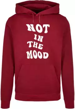 Толстовка с капюшоном Merchcode " Merchcode Men's NITM-Whirled Back x Basic Hoody", цвет Burgundy