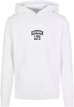 Толстовка с капюшоном Merchcode " Merchcode Men's Random Life Basic Hoody", белый