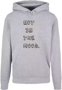Толстовка с капюшоном Merchcode " Merchcode Men's NITM - Cartoon Basic Hoody", серый