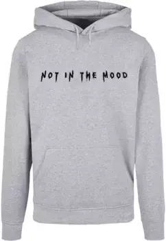 Толстовка с капюшоном Merchcode " Merchcode Men's NITM-Halloween Basic Hoody", серый