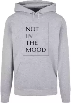Толстовка с капюшоном Merchcode " Merchcode Men's NITM-Clean Basic Hoody", серый