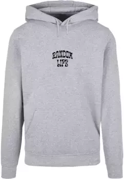 Толстовка с капюшоном Merchcode " Merchcode Men's Random Life Basic Hoody", серый
