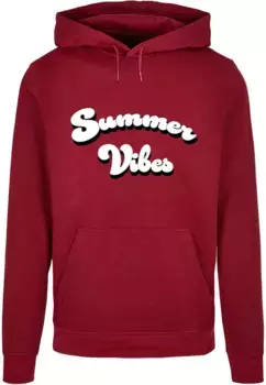 Толстовка с капюшоном Merchcode " Merchcode Men's Summer Vibes Basic Hoody", цвет Burgundy