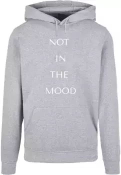 Толстовка с капюшоном Merchcode " Merchcode Men's NITM-Clean Back x Basic Hoody", серый