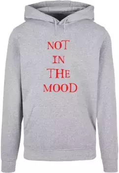 Толстовка с капюшоном Merchcode " Merchcode Men's NITM - Hollow Basic Hoody", серый
