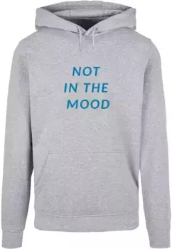 Толстовка с капюшоном Merchcode " Merchcode Men's NITM - Italic Basic Hoody", серый