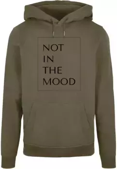 Толстовка с капюшоном Merchcode " Merchcode Men's NITM-Clean Basic Hoody", оливковый