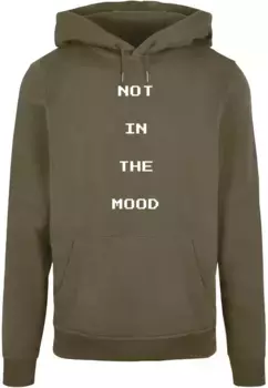 Толстовка с капюшоном Merchcode " Merchcode Men's NITM-Pixels Back x Basic Hoody", оливковый