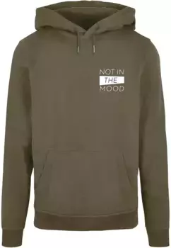 Толстовка с капюшоном Merchcode " Merchcode Men's NITM-Sport x Basic Hoody", оливковый