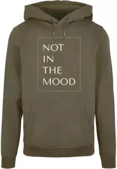 Толстовка с капюшоном Merchcode " Merchcode Men's NITM-Clean x Basic Hoody", оливковый