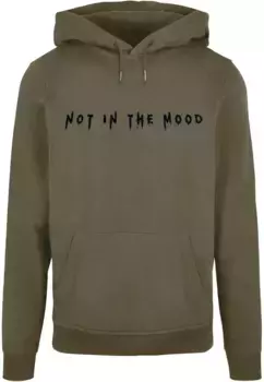 Толстовка с капюшоном Merchcode " Merchcode Men's NITM-Halloween Basic Hoody", оливковый