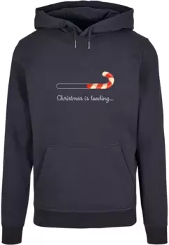 Толстовка с капюшоном Merchcode " Merchcode Men's Christmas Loading Basic Hoody", цвет морской волны