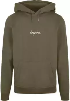 Толстовка с капюшоном Merchcode " Merchcode Men's Inspire Basic Hoody", оливковый