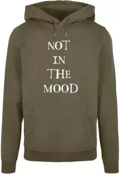 Толстовка с капюшоном Merchcode " Merchcode Men's NITM - Hollow X Basic Hoody", оливковый