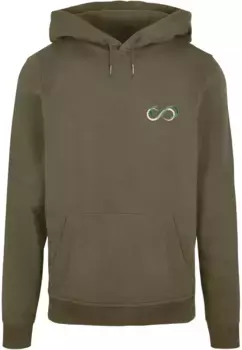 Толстовка с капюшоном Merchcode " Merchcode Men's Unlimited Edition Basic Hoody", оливковый