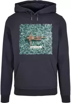 Толстовка с капюшоном Merchcode " Merchcode Men's Summer - On My Mind Basic Hoody", цвет морской волны