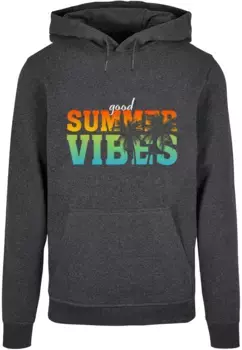 Толстовка с капюшоном Merchcode " Merchcode Men's Good Summer Vibes Basic Hoody", цвет Charcoal