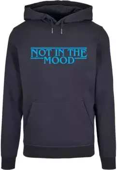 Толстовка с капюшоном Merchcode " Merchcode Men's NITM - Stranger Mood Basic Hoody", цвет морской волны
