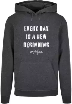 Толстовка с капюшоном Merchcode " Merchcode Men's Hope 2 Basic Hoody", цвет Charcoal