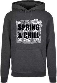 Толстовка с капюшоном Merchcode " Merchcode Men's Spring And Chill Basic Hoody", цвет Charcoal